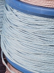 3mm File örgü ipi  mavi paracord