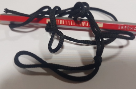 2mm ince Siyah ip